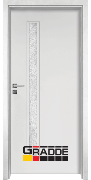 Интериорна врата модел Wartburg, серия Gradde, цвят Бял Мат