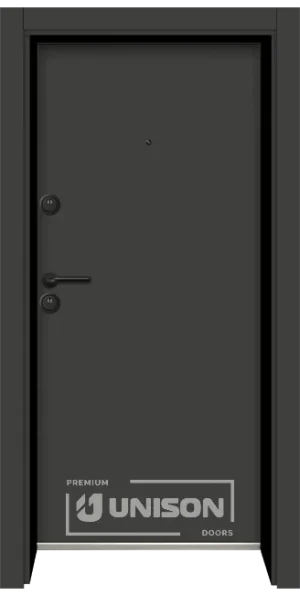 Входна врата Unison Design, цвят Антрацит